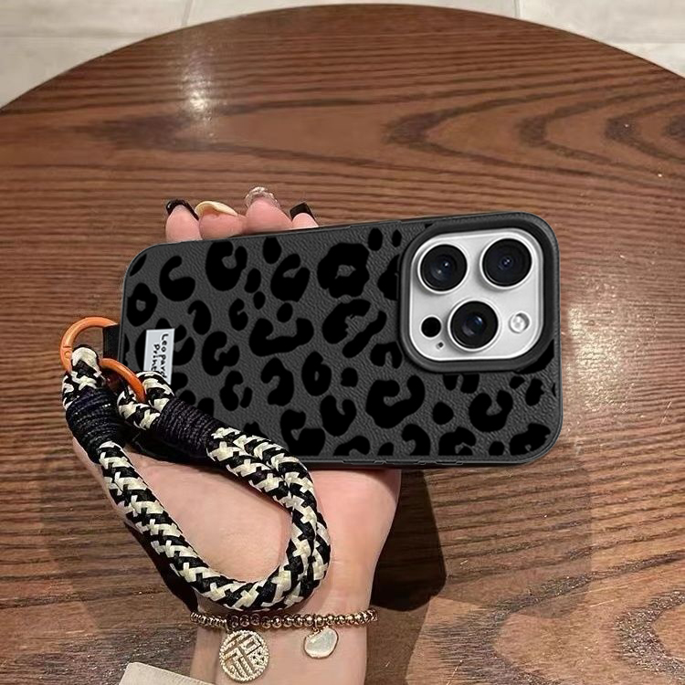 Realme Note 50 - leopard print With lanyard Case For