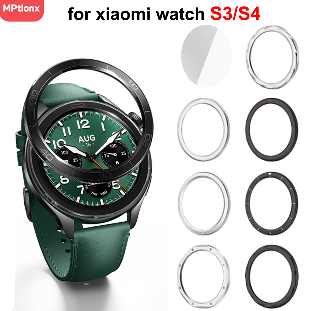 Xiaomi Smartwatch S3 Accessories - Metal Bezel Ring For Xiaomi Watch