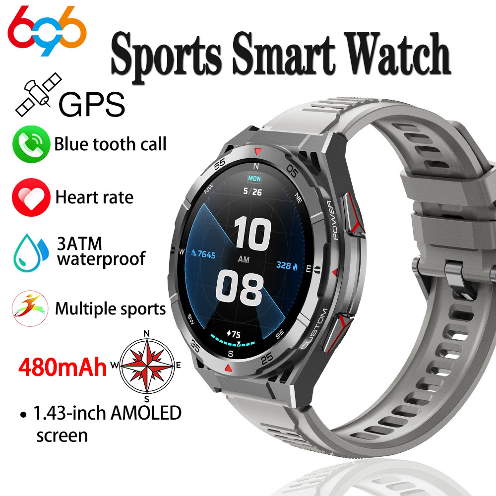 New Smart Watch GPS Sports Com - Smartwatch Instagram ulasan dan harga