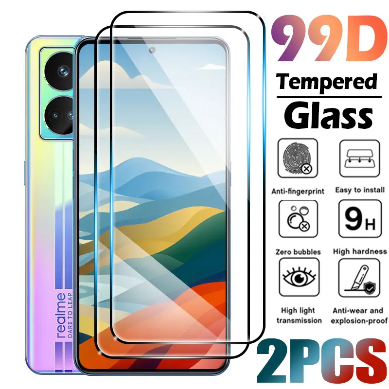 2PCS Tempered Glass for Realme - Realme C67 ulasan dan harga