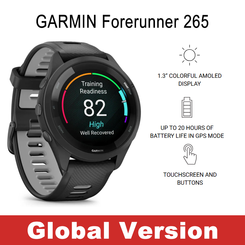 Garmin Forerunner 265 Running  - Smartwatch X ulasan dan harga