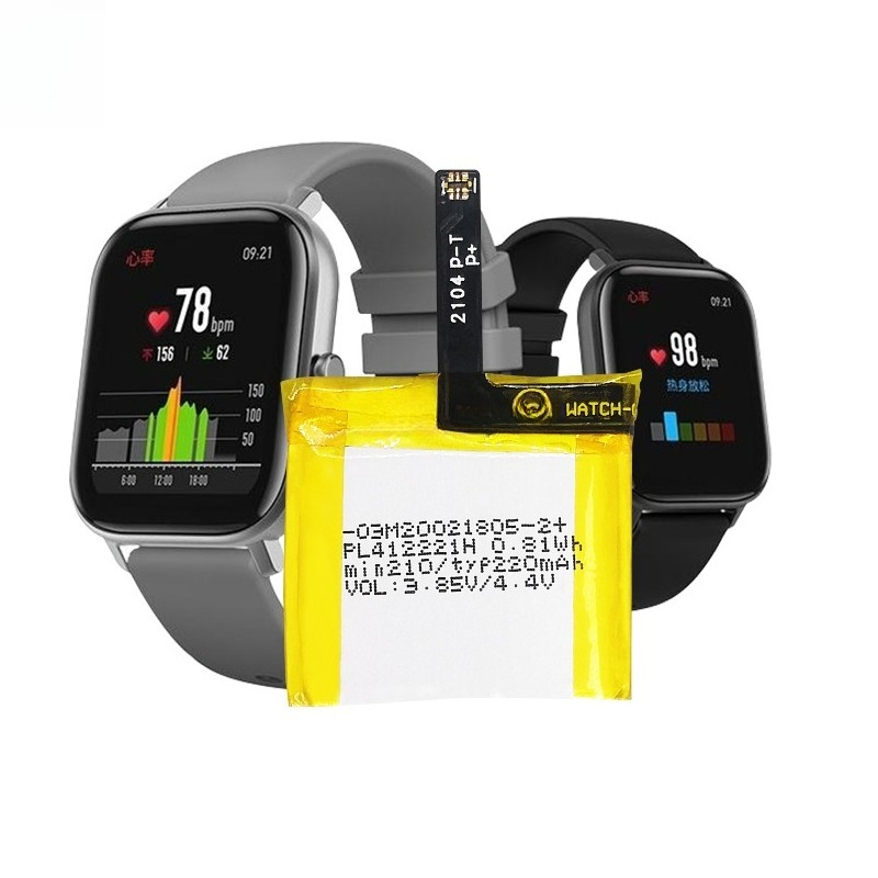 PL412221H Battery For Huami Am - Smartwatch A1914 ulasan dan harga