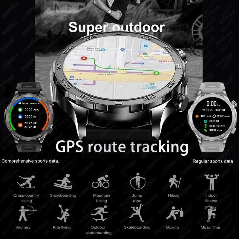 New GPS Track Smart Watch Men  - Smartwatch Faces ulasan dan harga