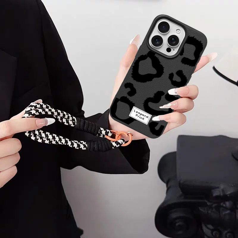 leopard print With lanyard Cas - Realme Note 50 ulasan dan harga