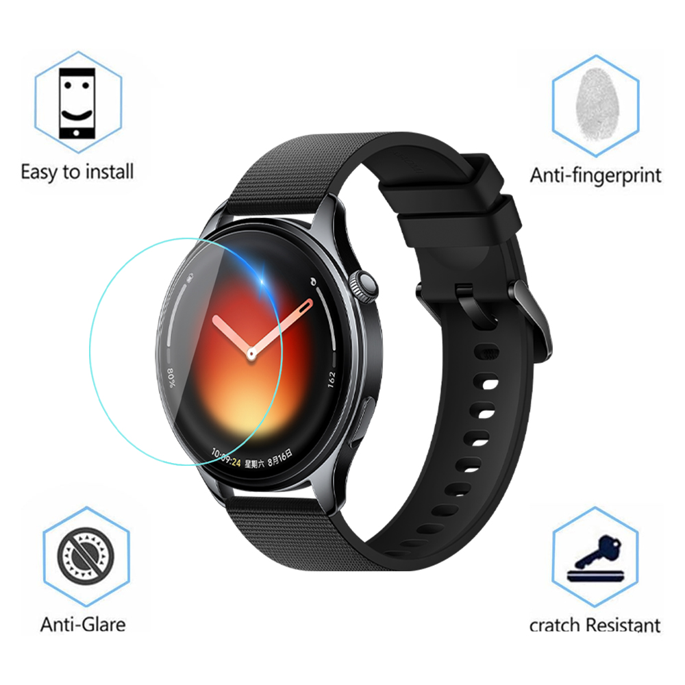 Tempered Glass for Xiaomi Watc - Watch Face Protector ulasan dan harga