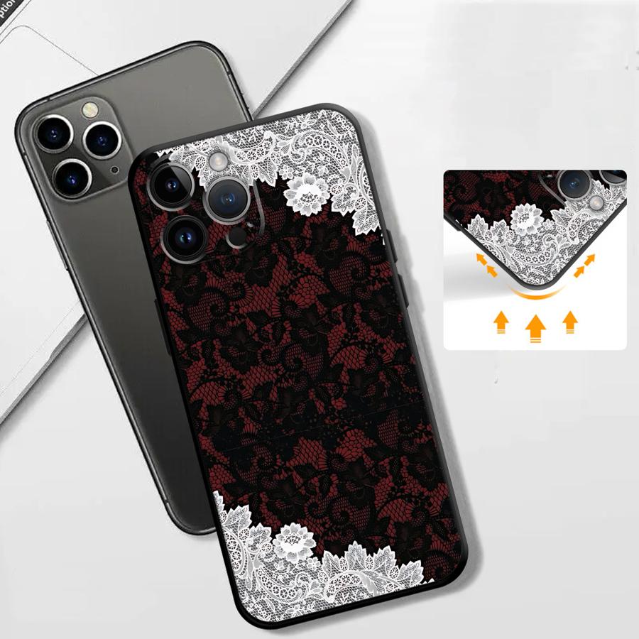Black And Red Sexy Lace Phone  - Apple Iphone 16 ulasan dan harga