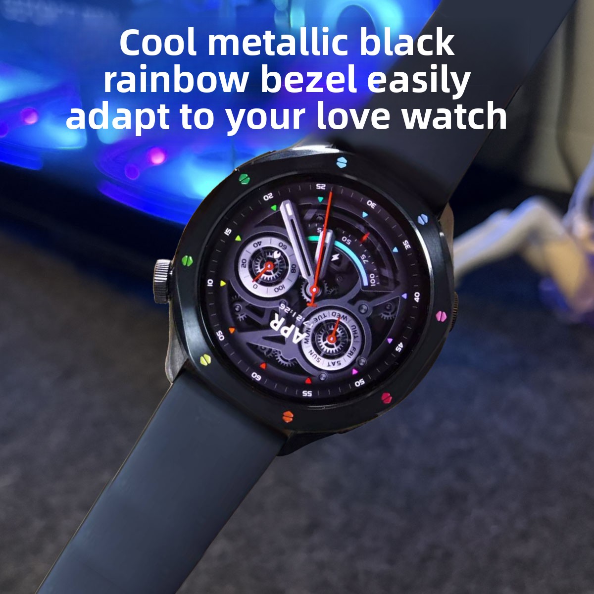 Metal Bezel Ring Watch Bezel S - Xiaomi Smartwatch S3 Accessories ulasan dan harga