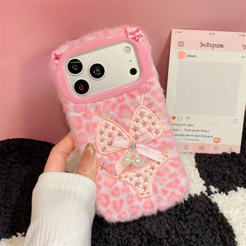 Pearl Bikini Design Plush Case - Apple Iphone 16 ulasan dan harga
