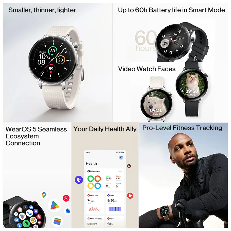 Global Version OnePlus Watch 3 - Smartwatch X ulasan dan harga