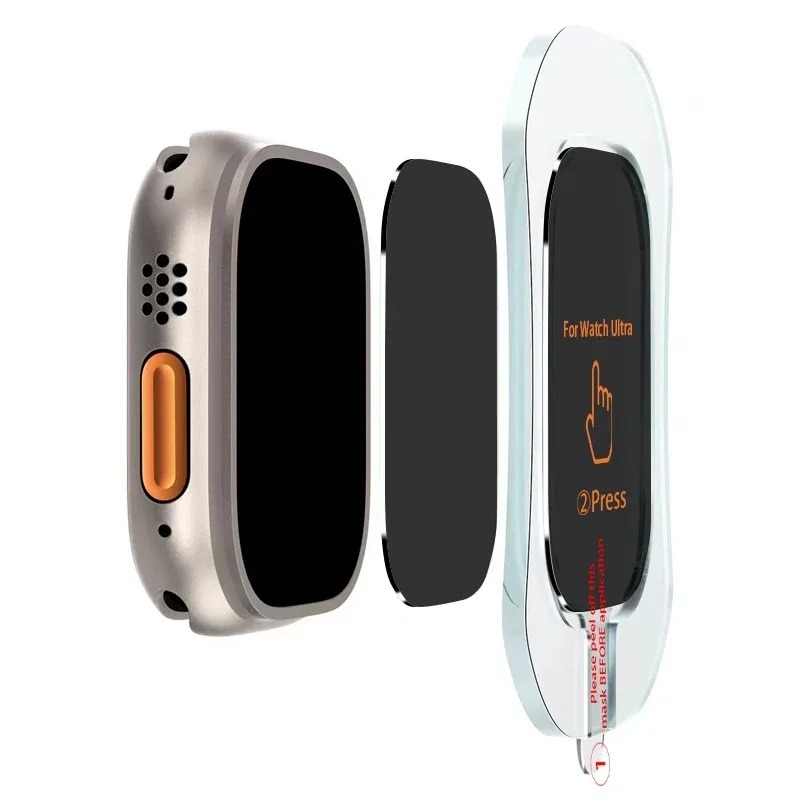 Tempered Glass for Apple Watch - Watch Face Protector ulasan dan harga