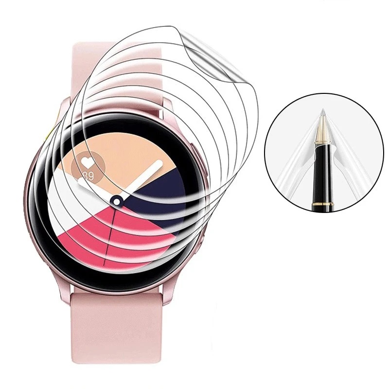 5Pcs Hydrogel Protective Film  - Watch Face Protector ulasan dan harga