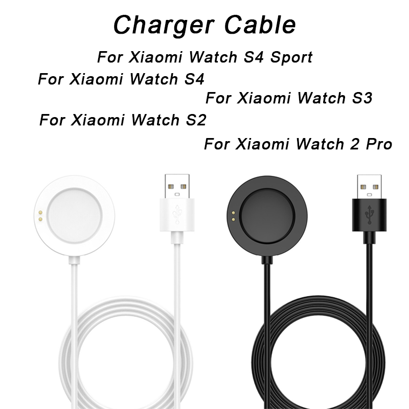 Magnetic Charger 100cm USB Cab - Xiaomi Smartwatch S3 Accessories ulasan dan harga