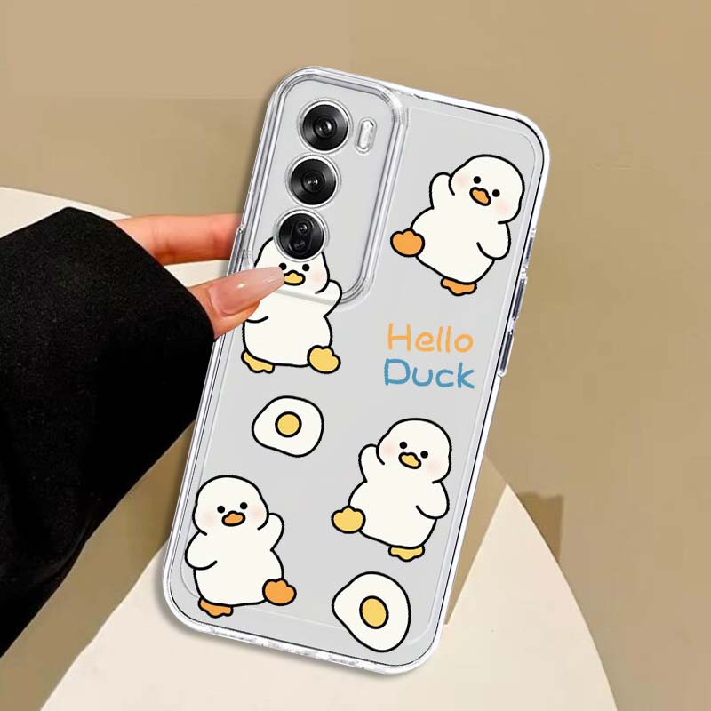 Duck Cartoon Cute Anime Art Ca - Oppo A78 ulasan dan harga