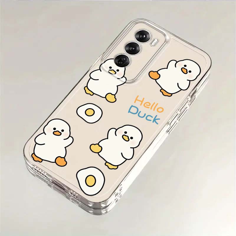 Duck Cartoon Cute Anime Art Ca - Oppo A78 ulasan dan harga