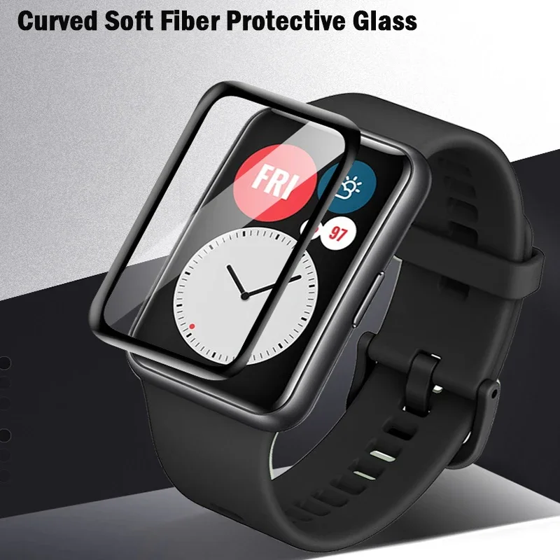 Soft Glass For Huawei Watch Fi - Watch Face Protector ulasan dan harga