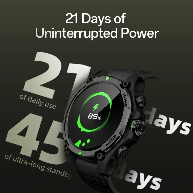 [World Premiere]Blackshark GS3 - Smartwatch Faces ulasan dan harga