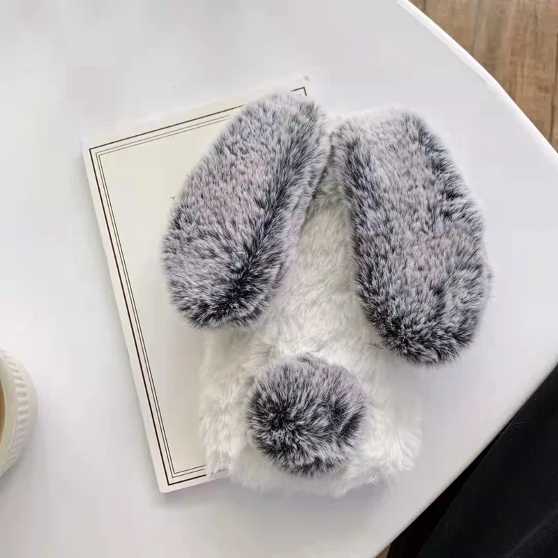 Plush Fur Rabbit Case For Real - Realme Note 50 ulasan dan harga