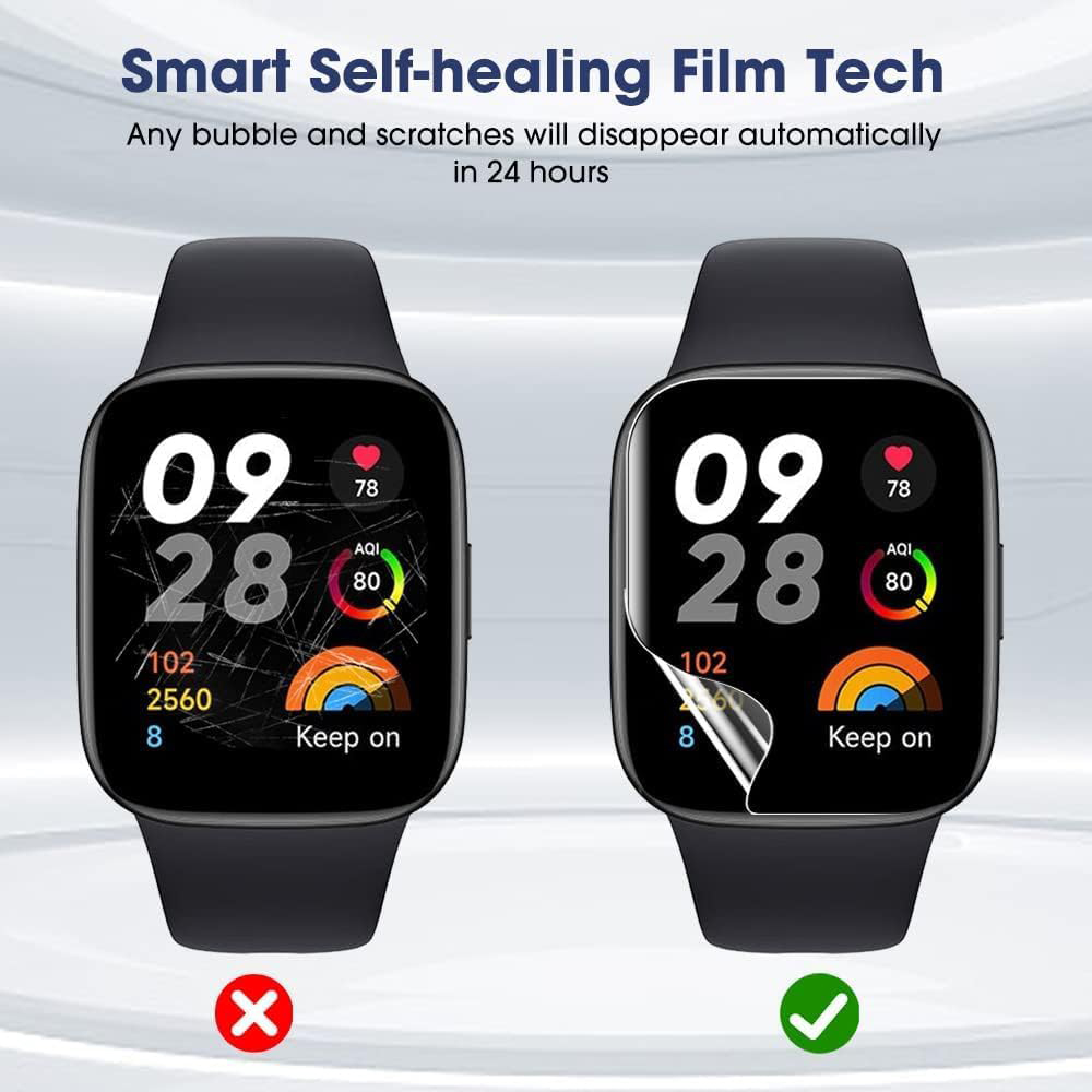 3/6pcs Hydrogel Protective Fil - Watch Face Protector ulasan dan harga