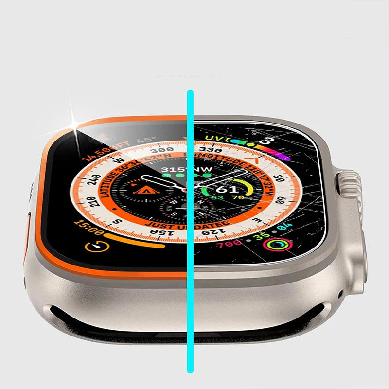 Tempered Glass for Apple Watch - Watch Face Protector ulasan dan harga