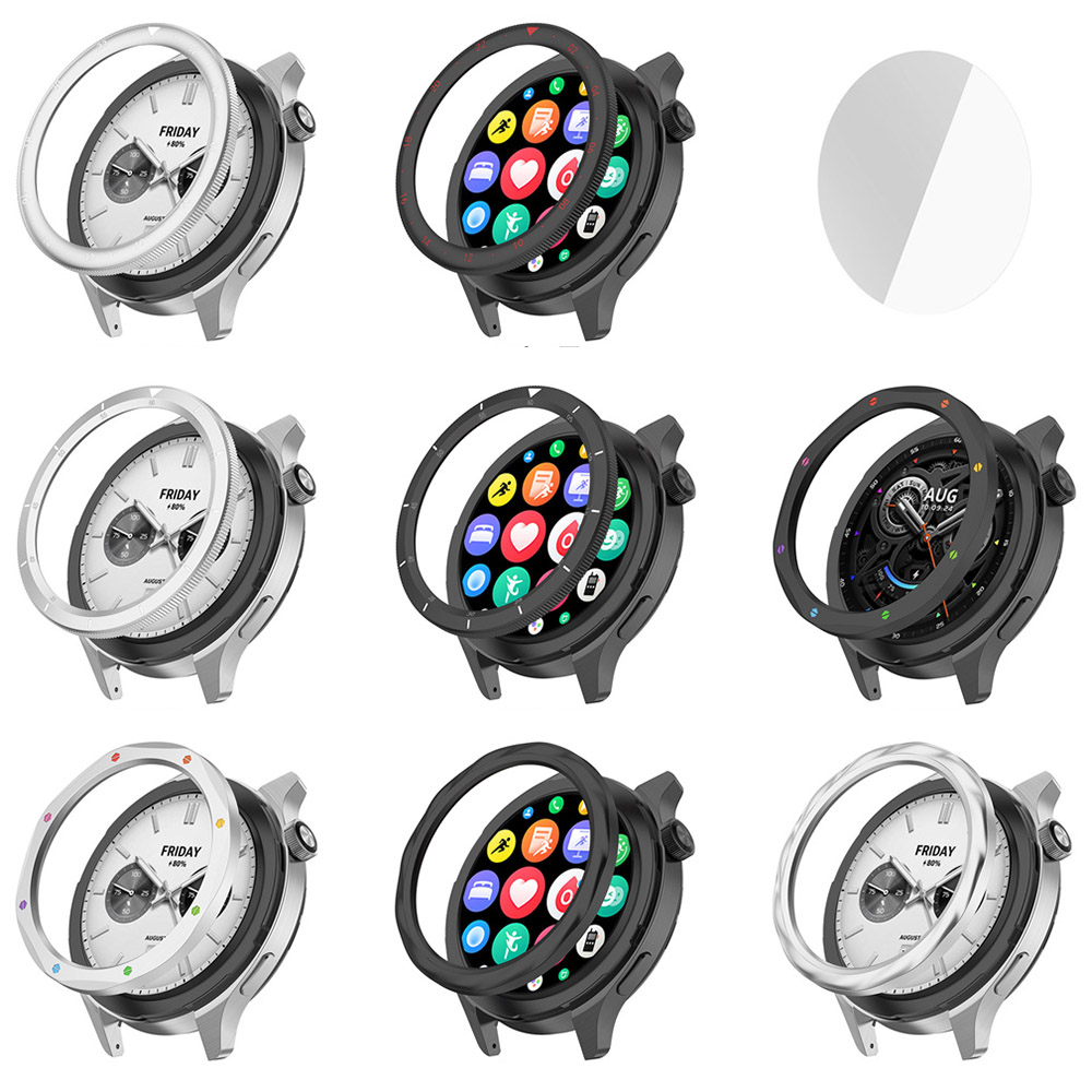 Metal Bezel Ring For Xiaomi Wa - Xiaomi Smartwatch S3 Accessories ulasan dan harga