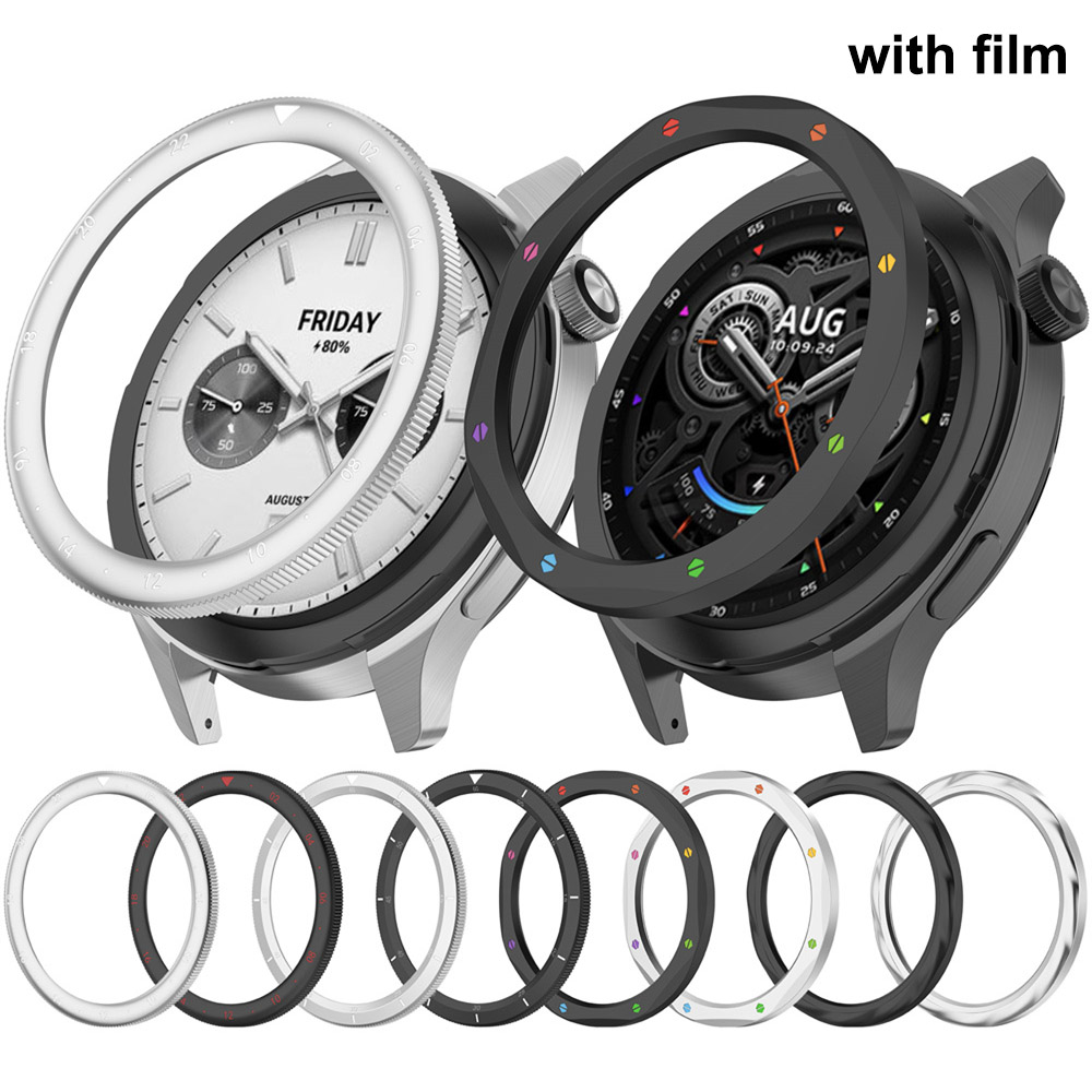 Metal Bezel Ring For Xiaomi Wa - Xiaomi Smartwatch S3 Accessories ulasan dan harga