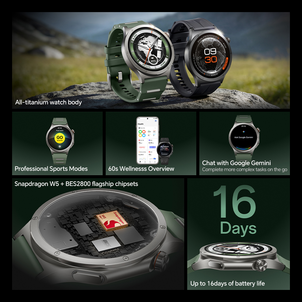 Global Version OnePlus Watch 4 - Smartwatch X ulasan dan harga