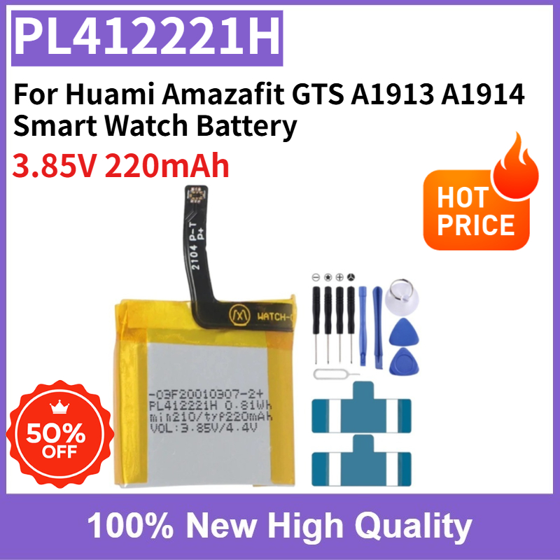 PL412221H 3.85V 220mAh Replace - Smartwatch A1914 ulasan dan harga