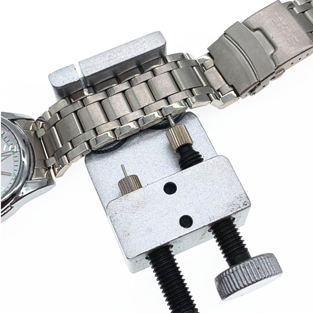 Dual Head Silver Watchband Lin - Tool Kit Strap Change ulasan dan harga
