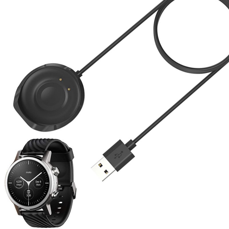 Smartwatch Dock Charger Adapte - Motorola Smartwatch Accessories ulasan dan harga
