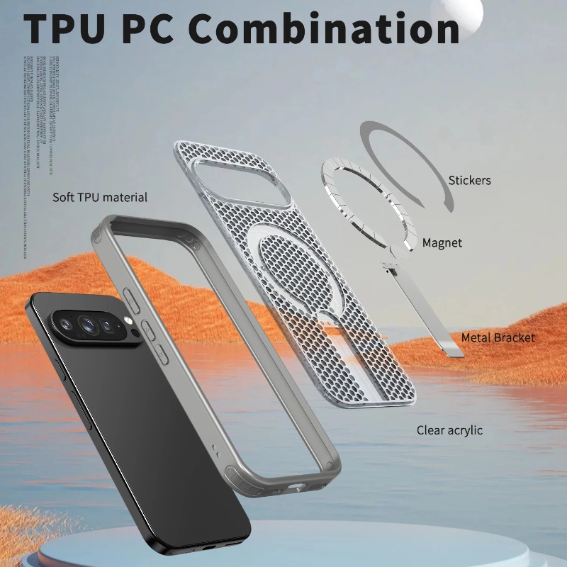Hybrid Honeycomb Heat Dissipat - Magnetic Charging Stand ulasan dan harga