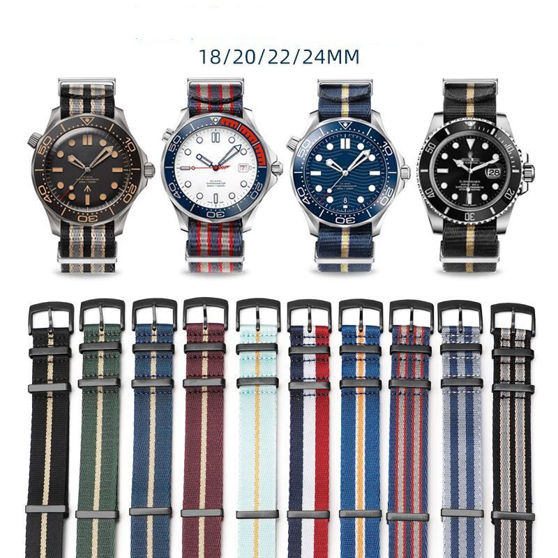 Superior Nylon Watchband for O - Nylon Nato Strap ulasan dan harga