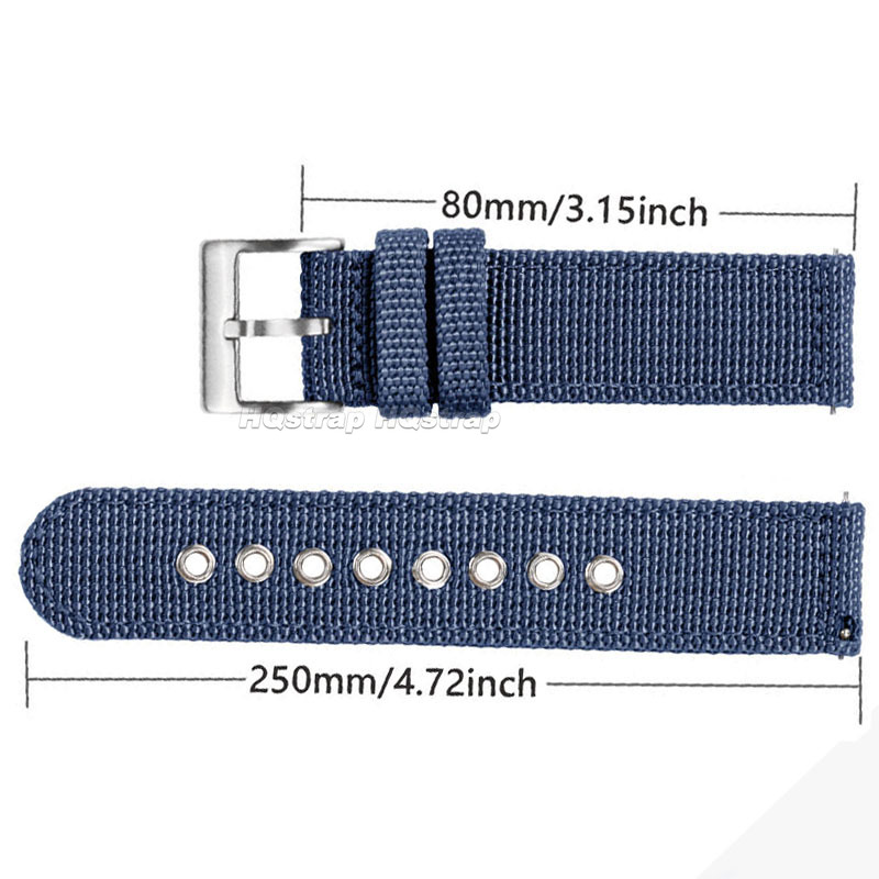 Nylon Strap 18mm 20mm 22mm Ban - Nylon Nato Strap ulasan dan harga