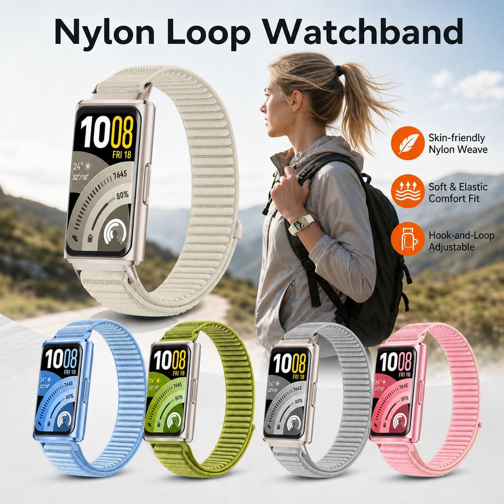For Huawei Band 11/11 Pro Watc - Sport Loop Strap ulasan dan harga