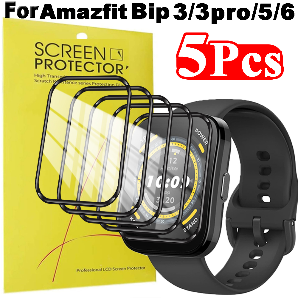 1-5Pcs HD Screen Protector for - Amazfit Smartwatch Accessories ulasan dan harga