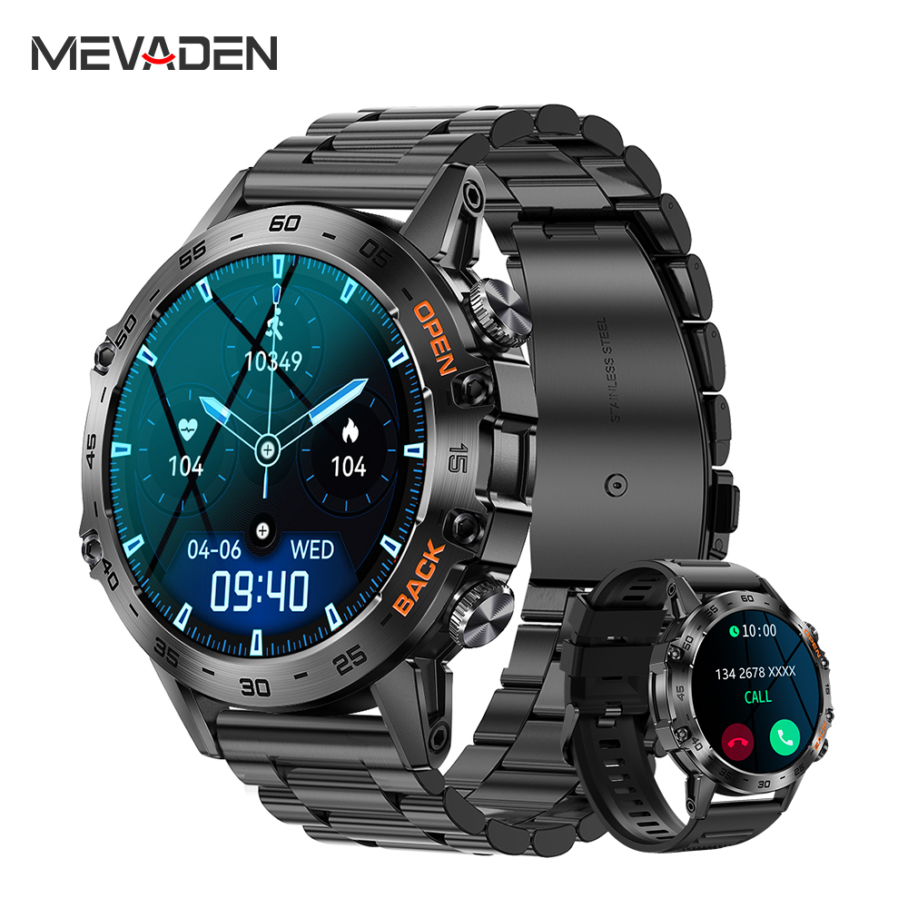 MEVADEN Steel 1.39 inch Men Lu - Smartwatch Faces ulasan dan harga