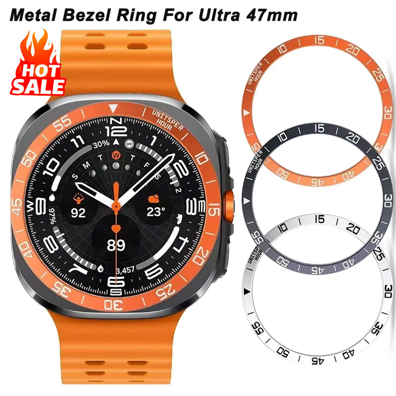 Metal Cover Bezel Ring Case Fo - Samsung Smartwatch Ultra Accessories ulasan dan harga