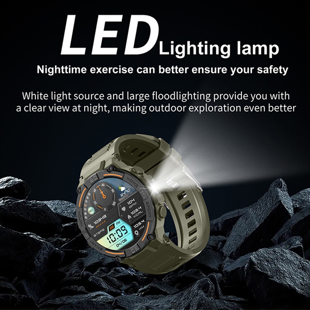 Outdoor Military Rugged Smartw - Smartwatch Faces ulasan dan harga