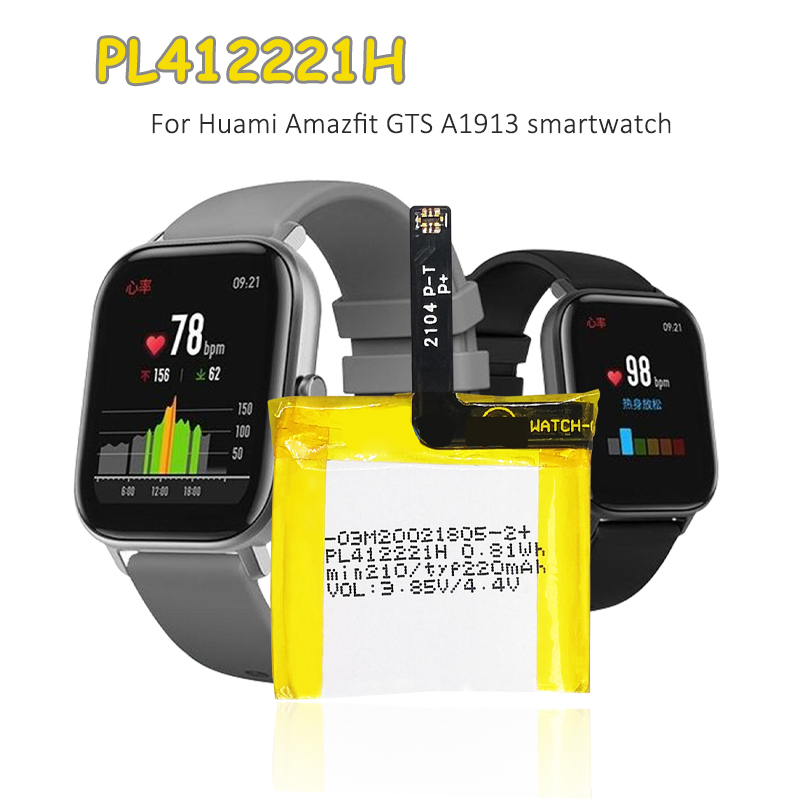 PL412221H Battery 220mAh 3.85V - Smartwatch A1914 ulasan dan harga