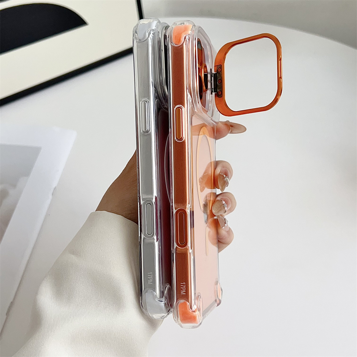 Magnetic Clear Phone Case for  - Magnetic Charging Stand ulasan dan harga