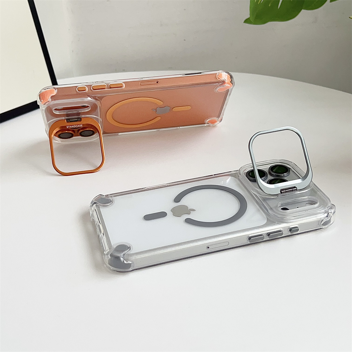 Magnetic Clear Phone Case for  - Magnetic Charging Stand ulasan dan harga