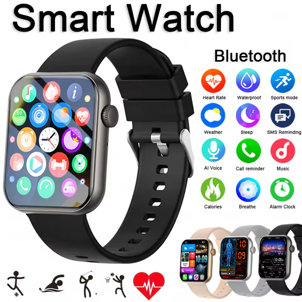 Original Men's Smart Watch Fit - Smartwatch Faces ulasan dan harga