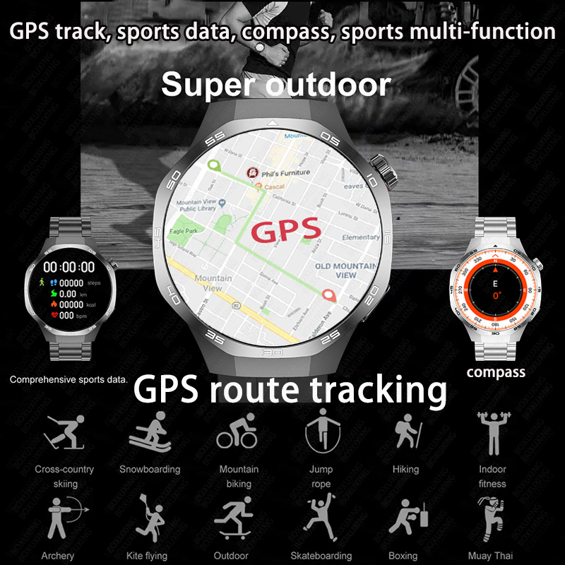 2026 New BOXUXING Watch 5 MAX  - Smartwatch Faces ulasan dan harga