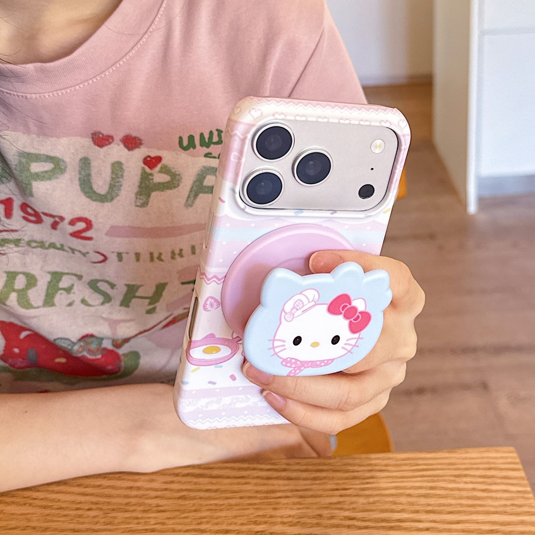 Cute Cartoon Sanrio Hello Kitt - Magnetic Charging Stand ulasan dan harga