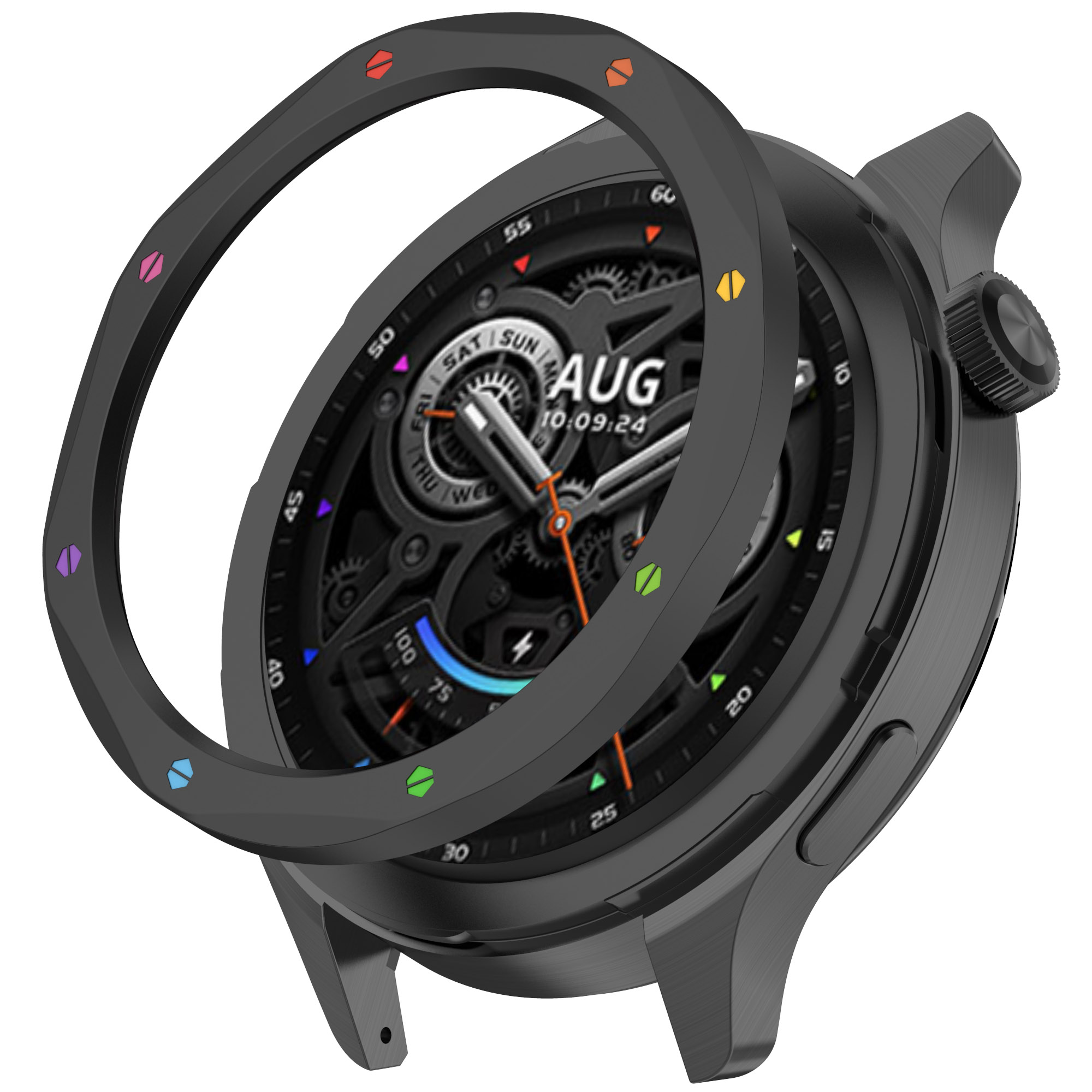 Metal Bezel Ring Case For Xiao - Xiaomi Smartwatch S3 Accessories ulasan dan harga