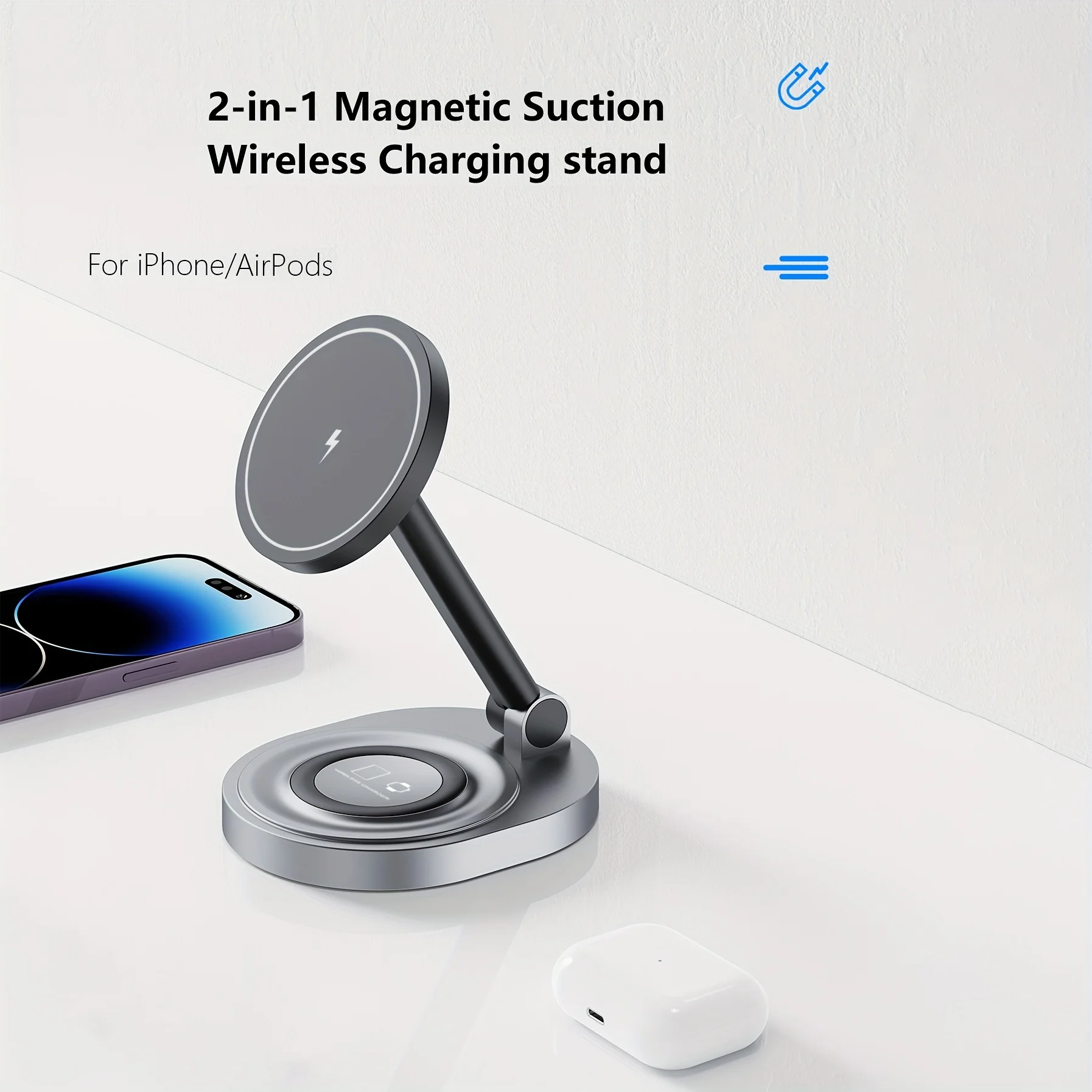 2 In 1 Magnetic Wireless Charg - Smartwatch X ulasan dan harga