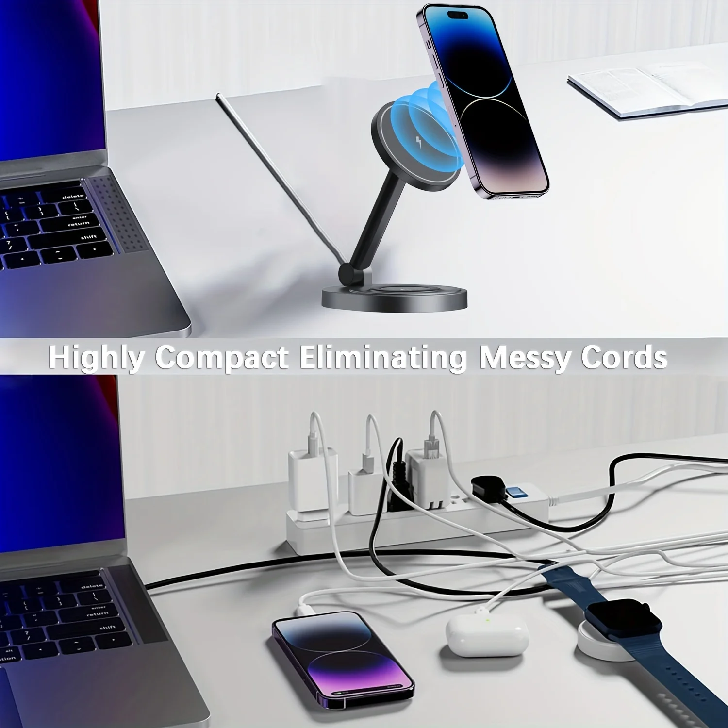 2 In 1 Magnetic Wireless Charg - Smartwatch X ulasan dan harga