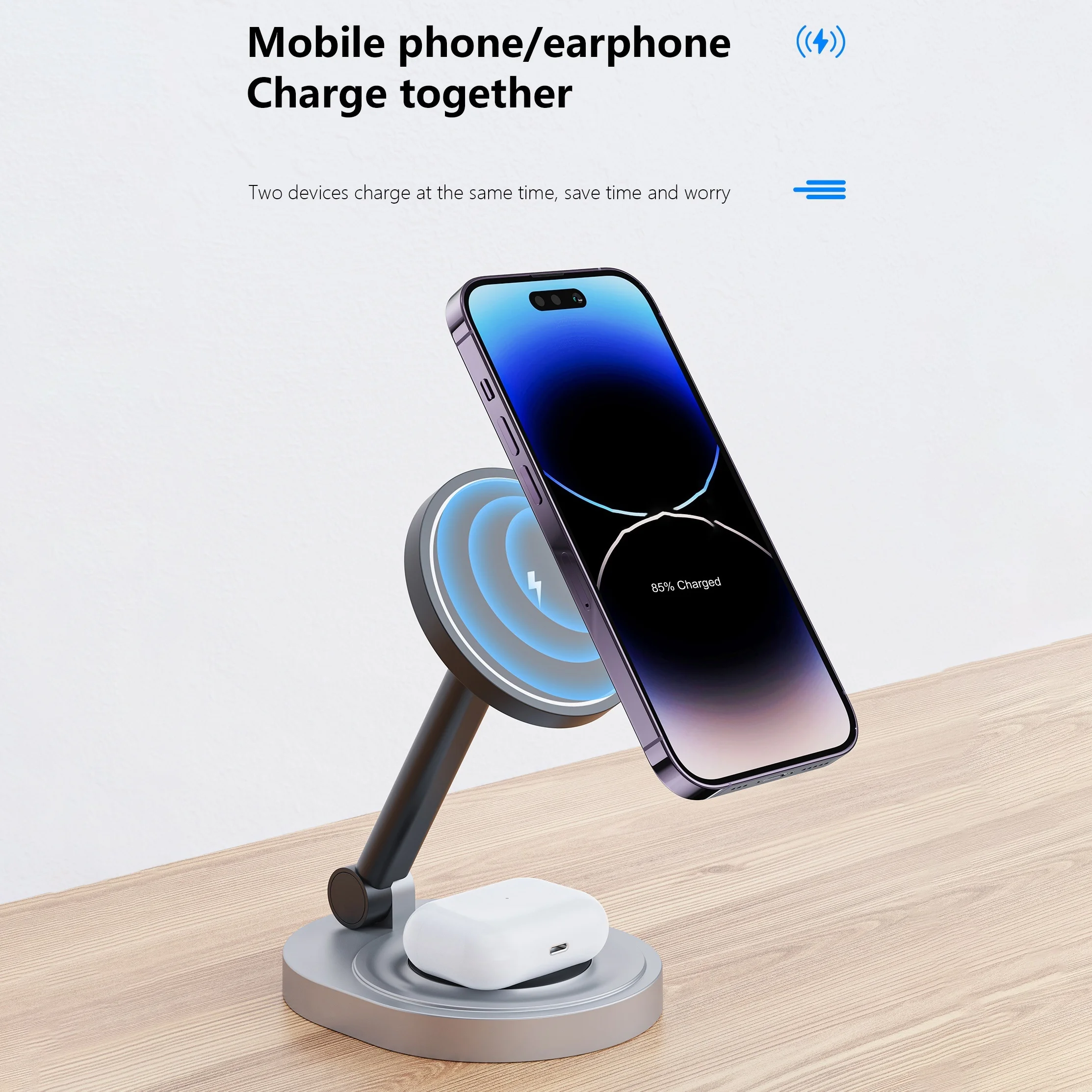2 In 1 Magnetic Wireless Charg - Smartwatch X ulasan dan harga
