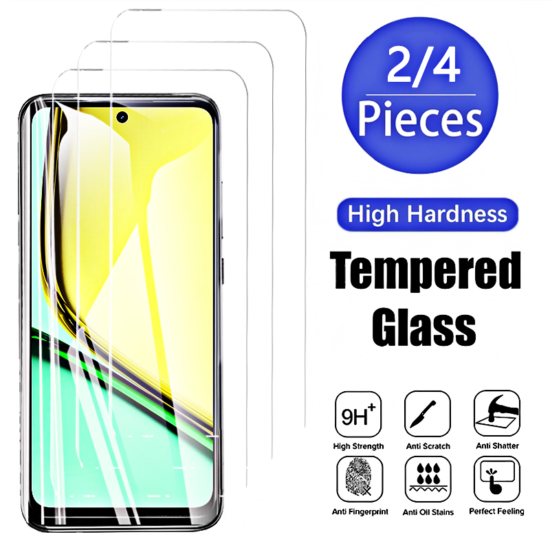 4PCS 2PCS Anti-Scratch Tempere - Realme C67 ulasan dan harga