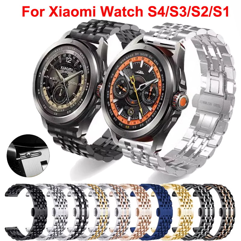 Stainless Steel Strap For Xiao - Xiaomi Smartwatch S3 Accessories ulasan dan harga