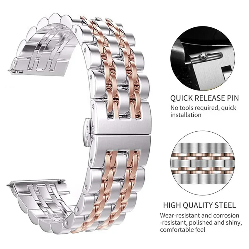 Stainless Steel Strap For Xiao - Xiaomi Smartwatch S3 Accessories ulasan dan harga
